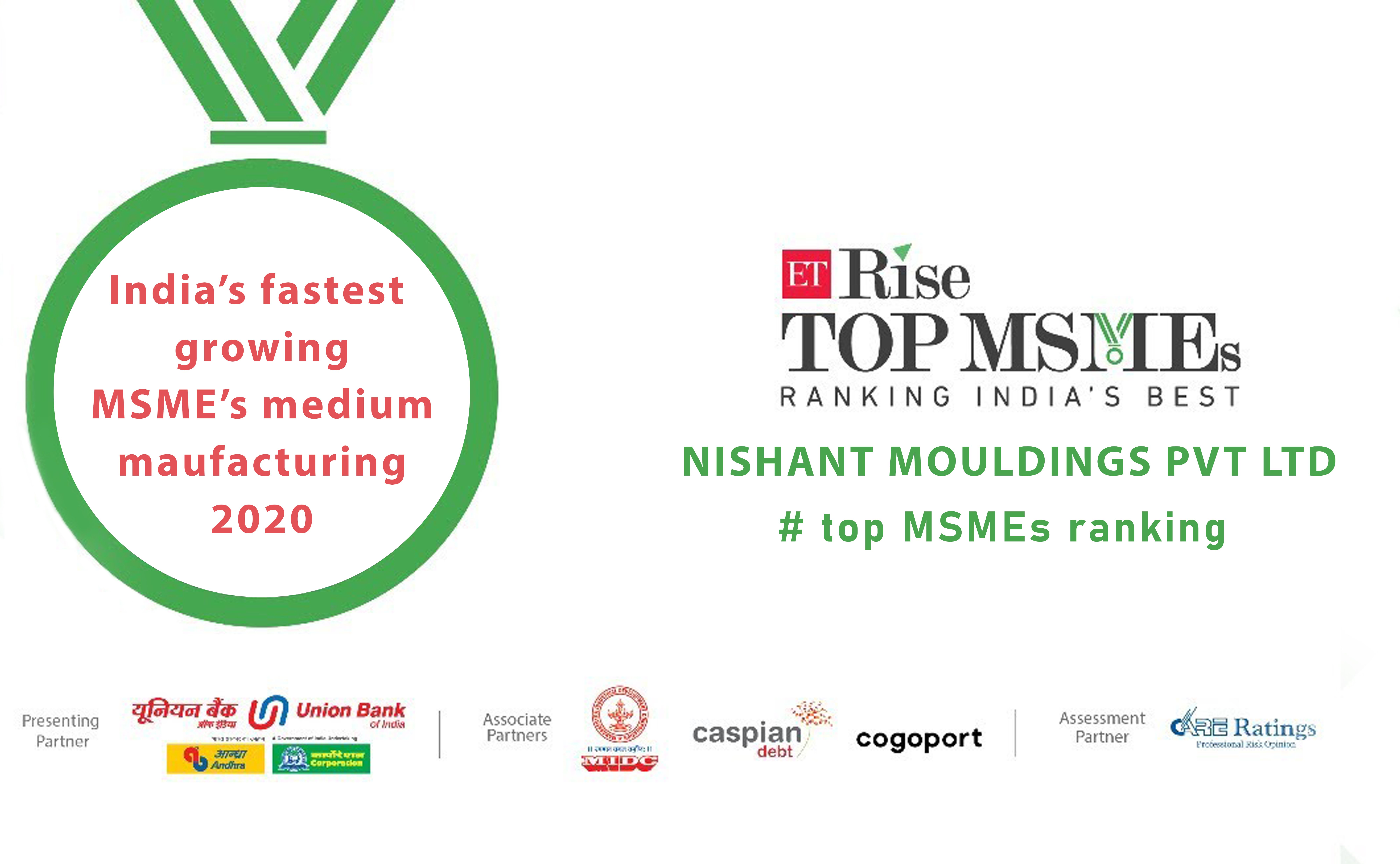 ET Rise Top MSME Award 2020