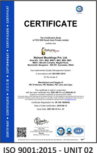 ISO 9001:2015 Unit 2